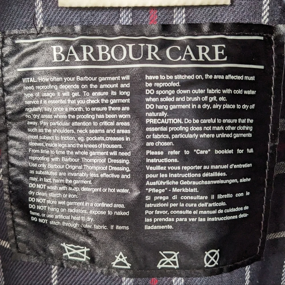 Barbour Black Military Field Jacket - Picture 6 of 11